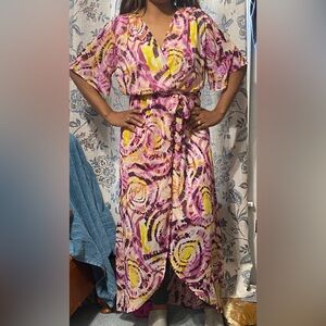 Vibrant Multicolor Women's Dress